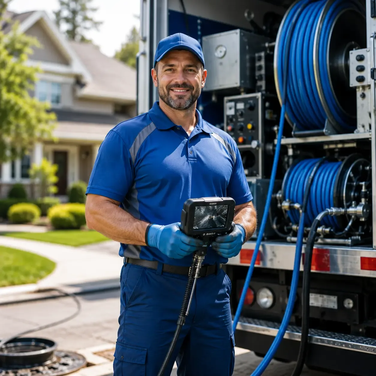 Local outdoor drain cleaning specialists in Crandall, TX
